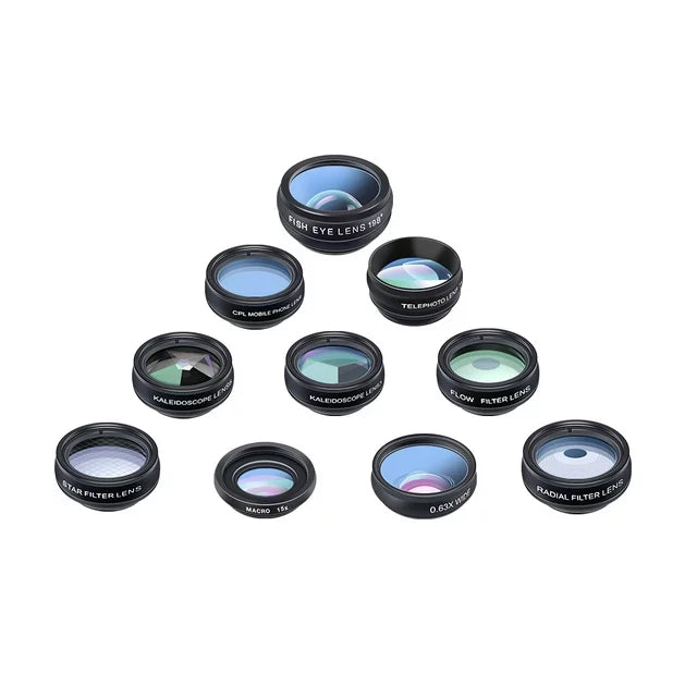 10 in 1 Mobile Lens Kit