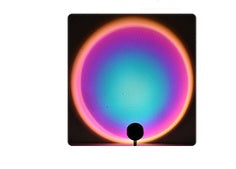 Sunset Lamp Photo Scene Projection Atmosphere Background Light