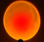 Sunset Lamp Photo Scene Projection Atmosphere Background Light