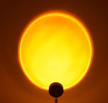 Sunset Lamp Photo Scene Projection Atmosphere Background Light