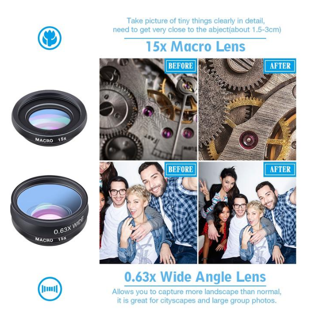 10 in 1 Mobile Lens Kit